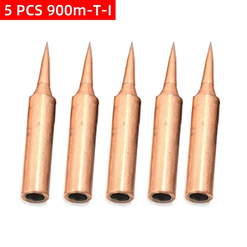 5pcs 900m-T-I Welding Tool Lead-Free Soldering Iron Head Bit for Welding Accessories Soldering Iron Tip