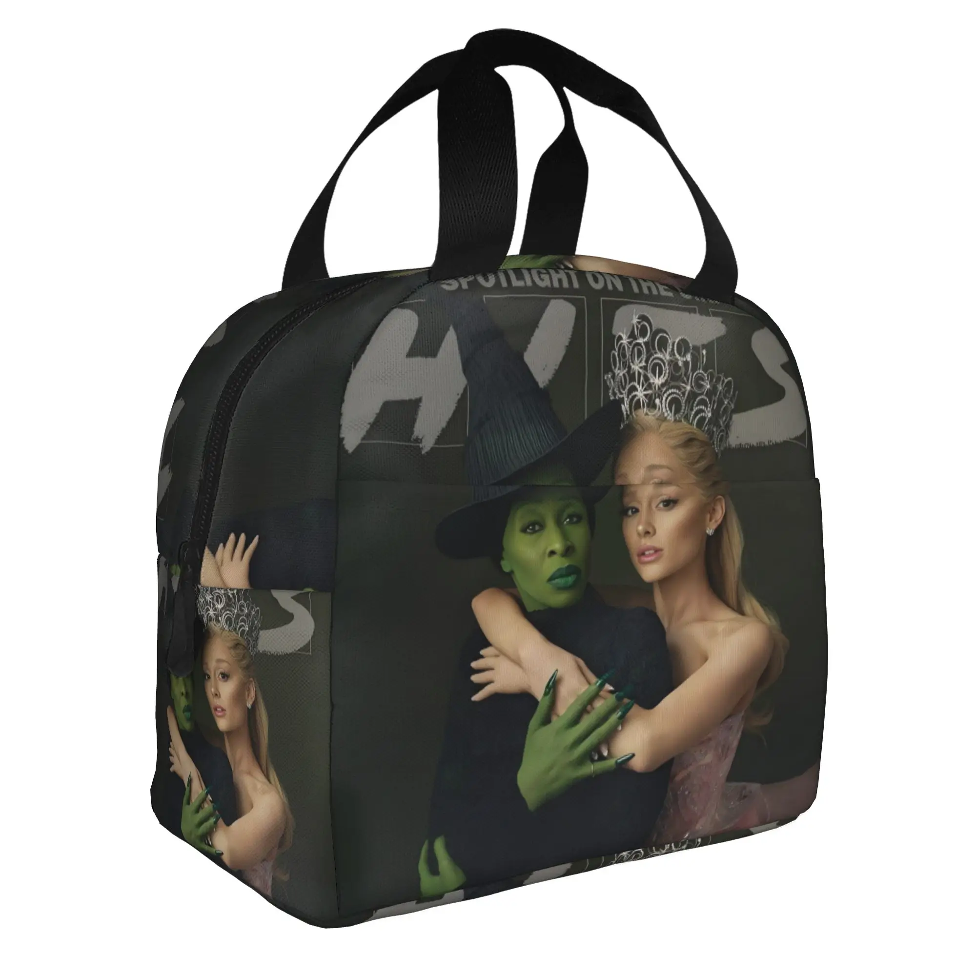 W-Wickeds Insulated Lunch Bags for Women Glinda Elegant Good Witch Portable Thermal Cooler Food Lunch Box School