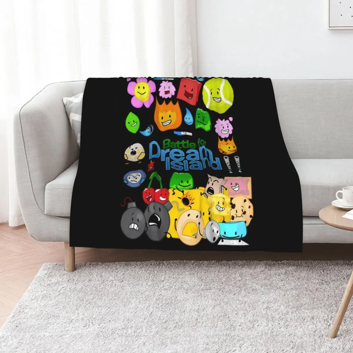 

Battle For Dream Island Throw Blanket christmas decoration Quilt Polar sofa bed Blankets