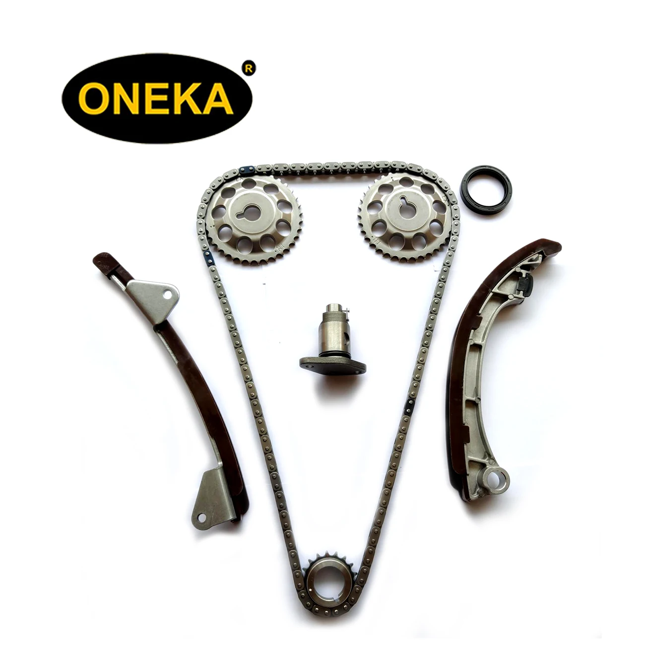 [ONEKA ]Engine Assembly Timing Chain Kit for Toyota Corolla Matrix 1.8L ZZFE & 3ZZFE 4ZZFE 1.4L/1.6L 1354022020 1356122020