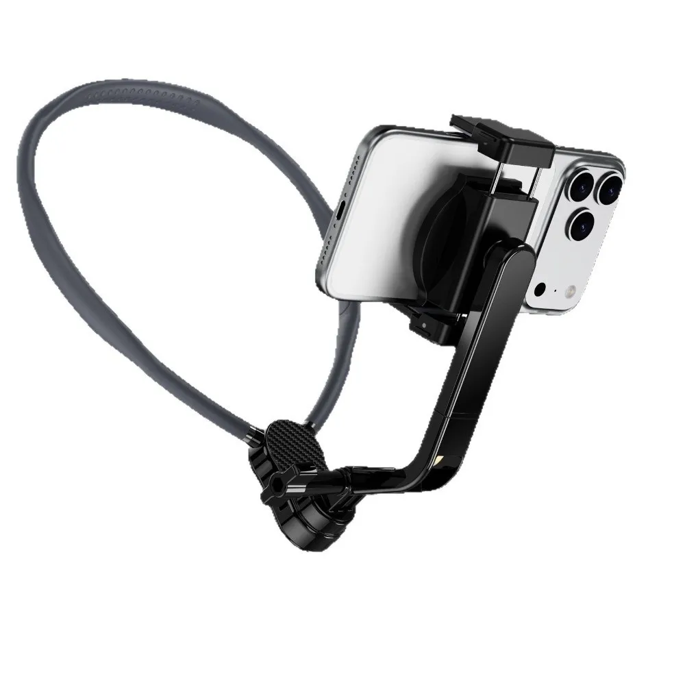 

Hands-Free Neck-hanging Phone Holder Magnetic/Clip Version Action Camera Mount POV Shooting Mount Neck Camera Bracket Travel