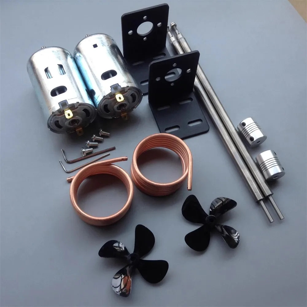 محرك 24 فولت 895 + قاعدة تركيب + حلقة تبريد المياه + عمود محرك + شبكة المروحة قارب نقل الطاقة 12000 دورة في الدقيقة