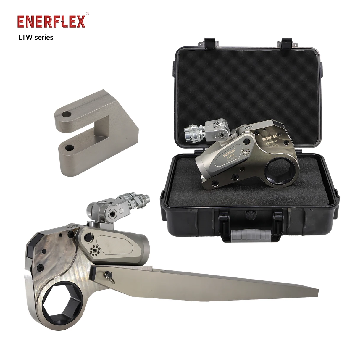 Low Profile Hydraulic Torque Wrench Factory Price 700Mpa Industrial Grade Light Weight With Aluminum-titanium Material