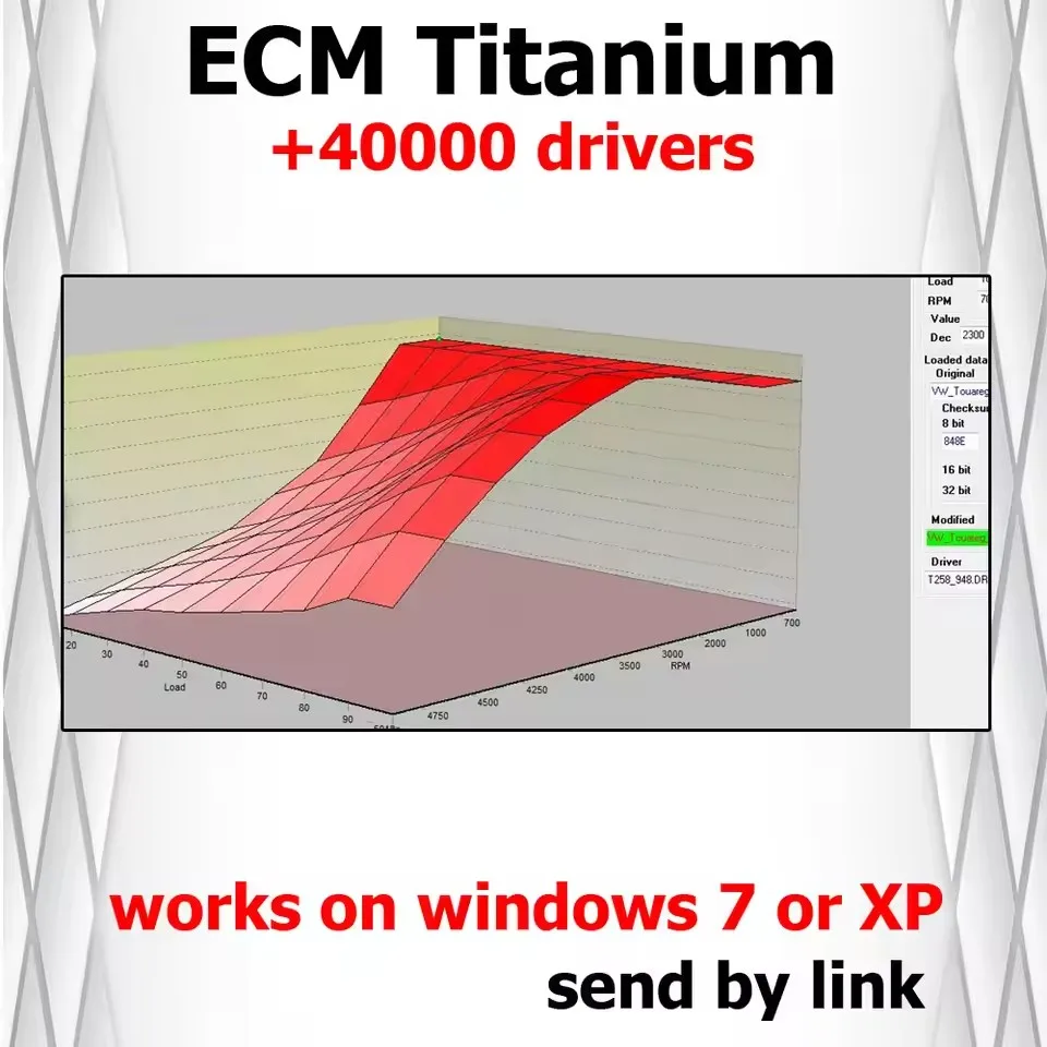 Tuning and Repair 2025 Edition ECM Titanium ECU Repair Tool with 40,000 Vehicle Models Support for Automotive Diagnostic