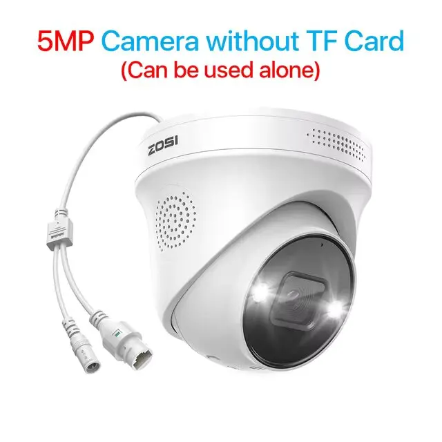 Outdoor 2-Way Audio POE IP Camera 8MP AI Face Vehicle Detect Starlight Color Night Vision Street Surveillance CCTV Camera
