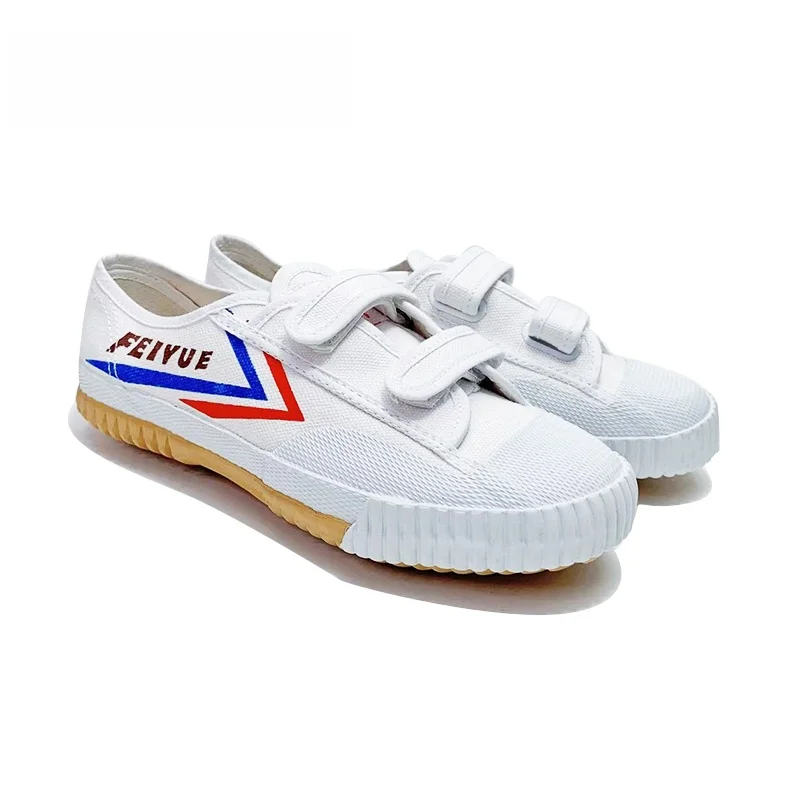 Feiyue Canvas Sports Shoes Men Women Martial Arts Running Shoes Lightweight Anti-slip Wear-resistant Jumping Far Canvas Sneakers