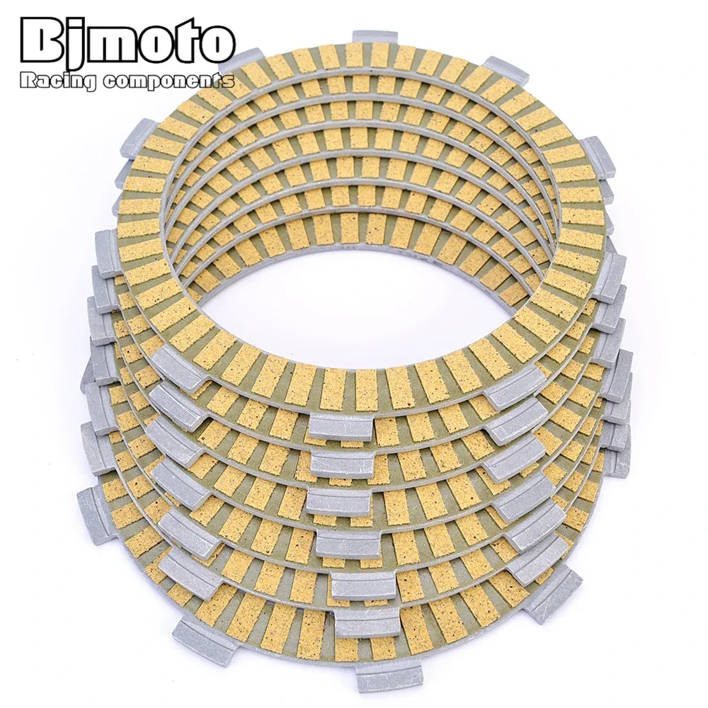 Motorcycle Clutch Friction Plates For Honda CBR600F PC35 CBR600 F4 For Yamaha XVS400 Drag Star XV400 XV500 XV535 Virago