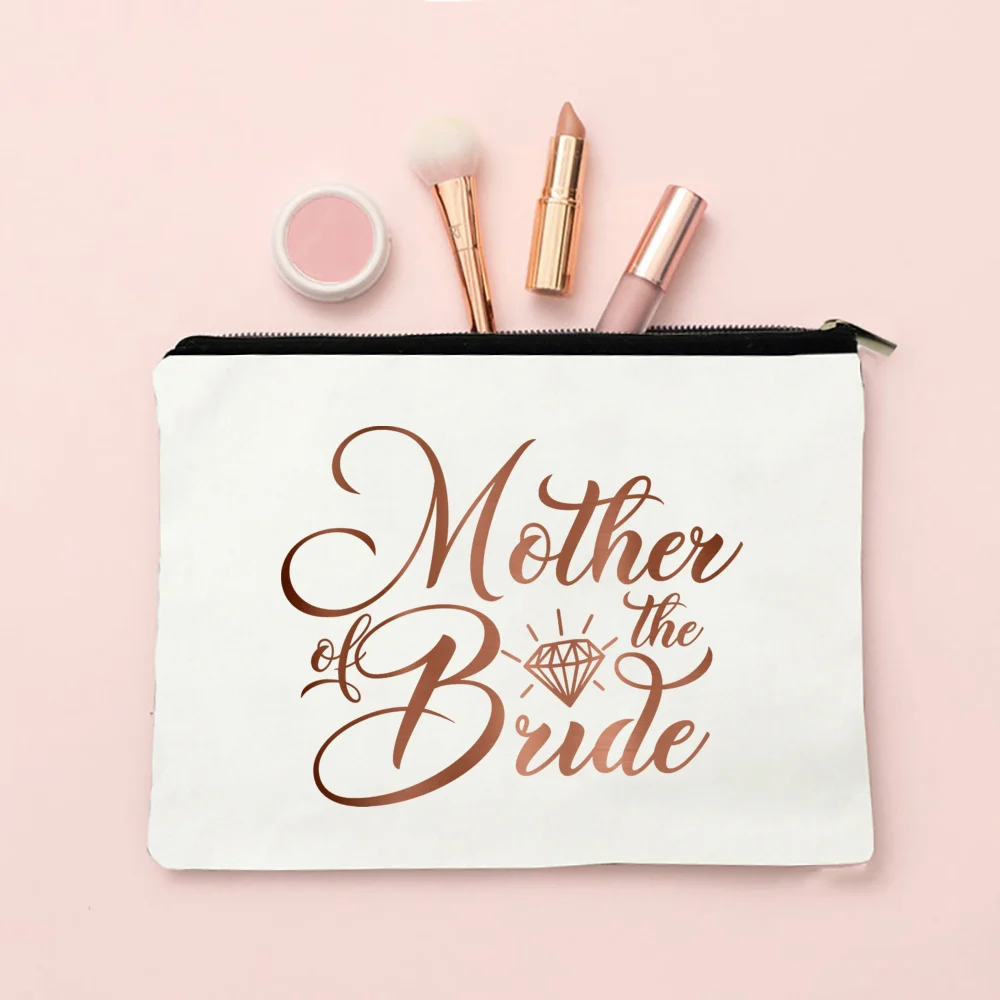 Team Bride Make-up-Tasche, Junggesellenabschied, Kosmetiktaschen, Geldbörse, Brautjungfer, Toilettenartikel, Organizer, Tasche, Geschenke für Hochzeit, Brautparty – Detail 25