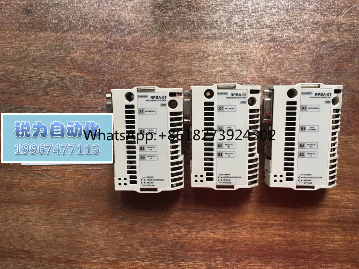 ABB ACS800/550 frequency converter Profibus-DP communication module RPBA-01 bus adapter