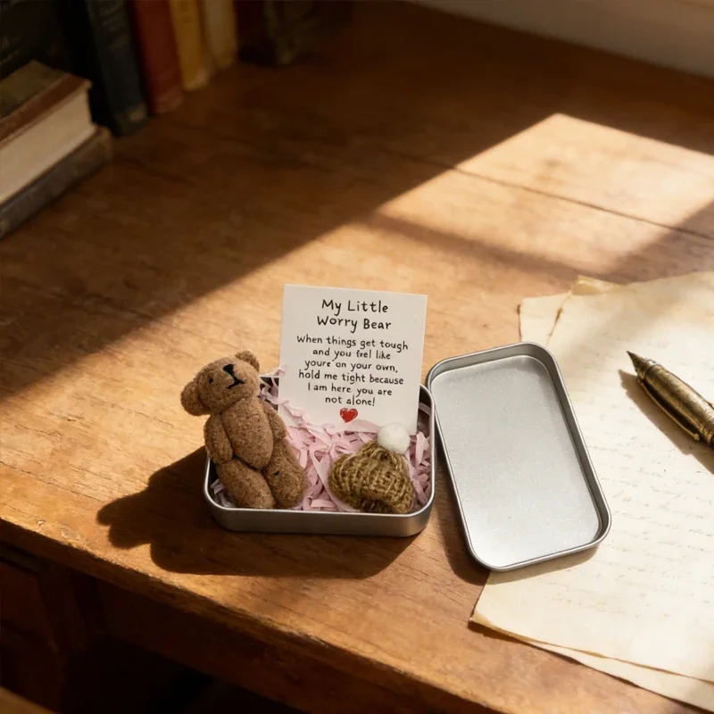 My Little Worry Bear, recuerdos con temática de osos, regalos exquisitos y atentos para cualquier ocasión. Mensajes sinceros, parados en pareja, fr2806-LJX