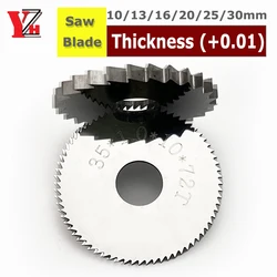 YZH Circular Saw Blade Milling Cutting Tool CNC Diameter 10mm 13mm 16mm 20mm 25mm 30mm For Metal Steel Inner