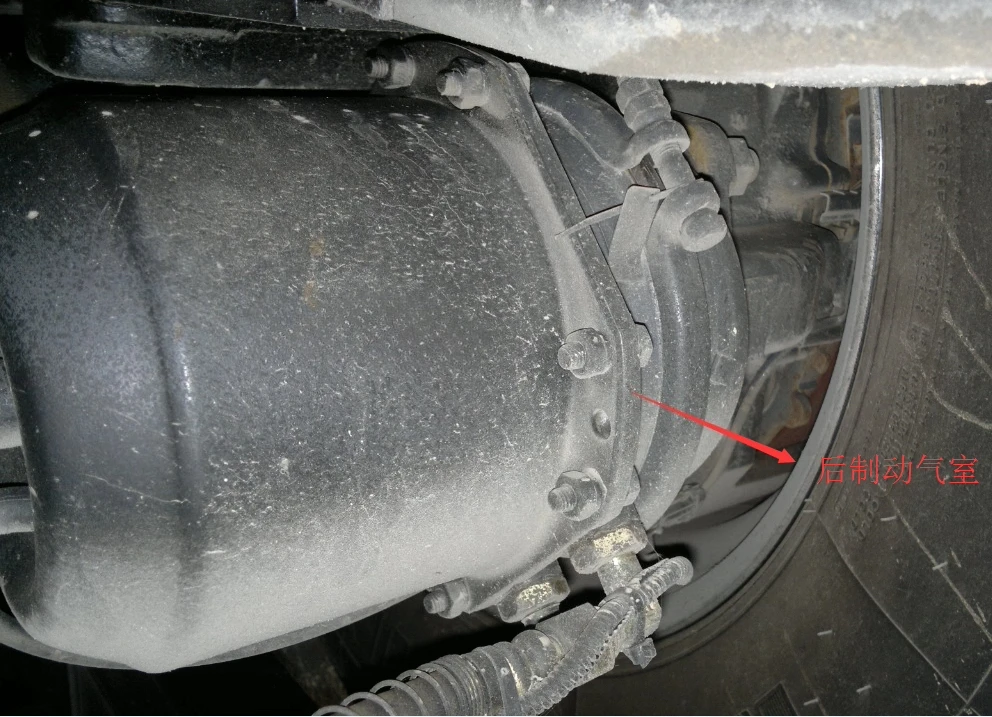 Jinlong automobile parts Yutong Haige bus Yuanfeng rear brake air chamber brake cylinder assembly JY3530NP view 5
