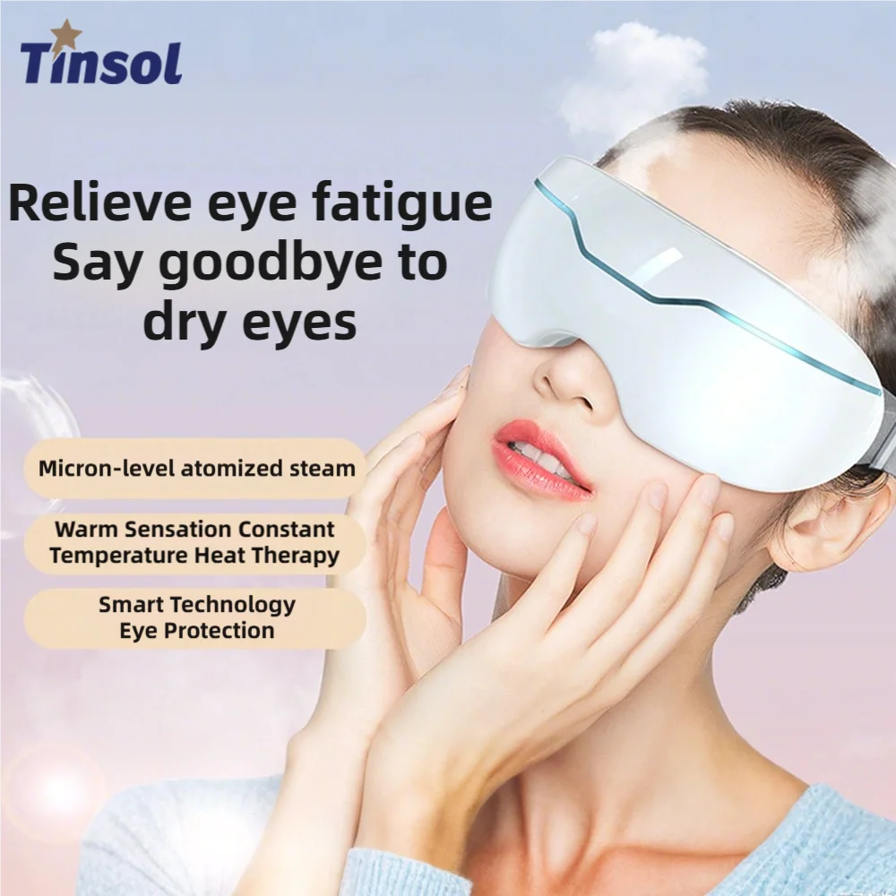 

Новый массажер для глаз с функцией подогрева и тумана. Эффективно снимает усталость глаз и сухой синдром глаз. Умное устройство для ухода за глазами.