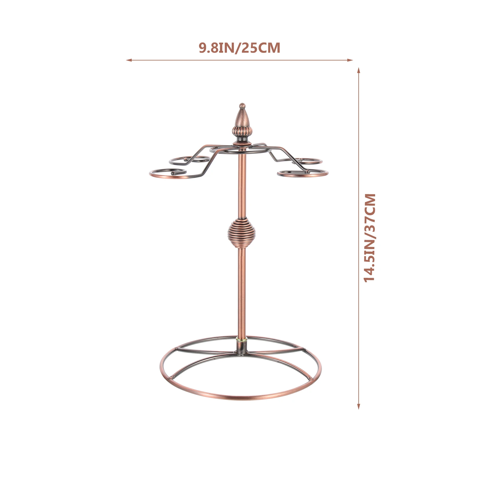 

Wine Glass Rack Cup Storage Metal Stemware Tumbler Hanging Goblet Kitchen for Glasses Iron Wire Holder