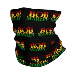 Custom Jamaica Singer Reggae Rock Bob Marley Winter Headband Neck Warmer Women Men Hiking Cycling Tube Scarf Face Bandana Gaiter