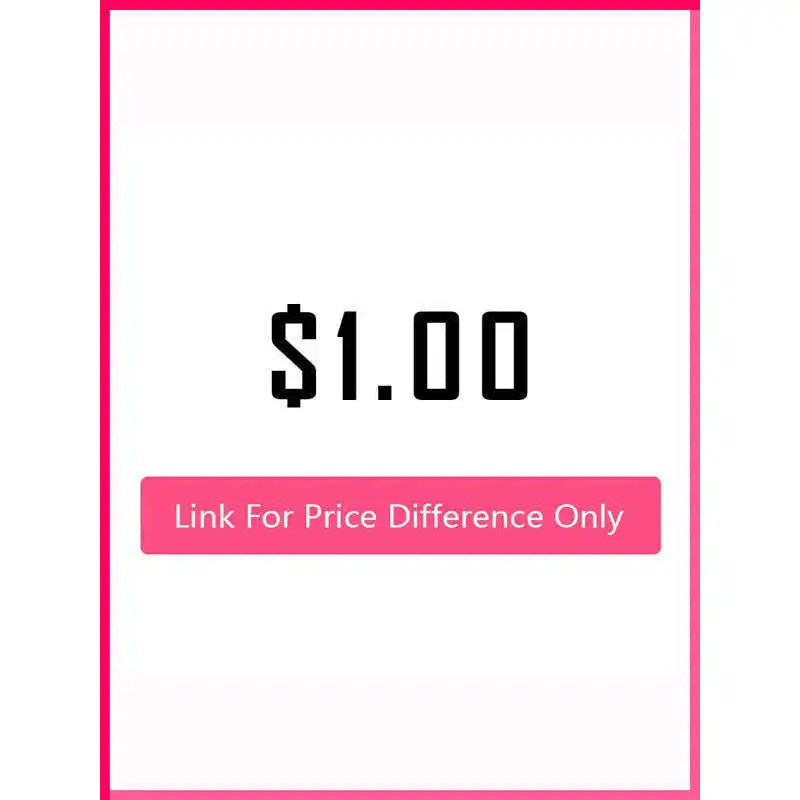 Link for Making up the Difference for Orders image 2