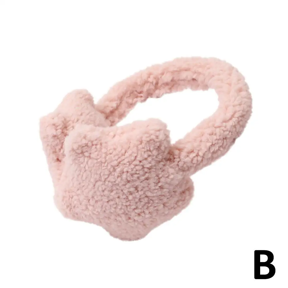 New Cute Stars Soft Plush Warmer Earmuff Cute Earflap Gift Ear Cold Cover Winter Outdoor Protection Ear-Muffs R8H6