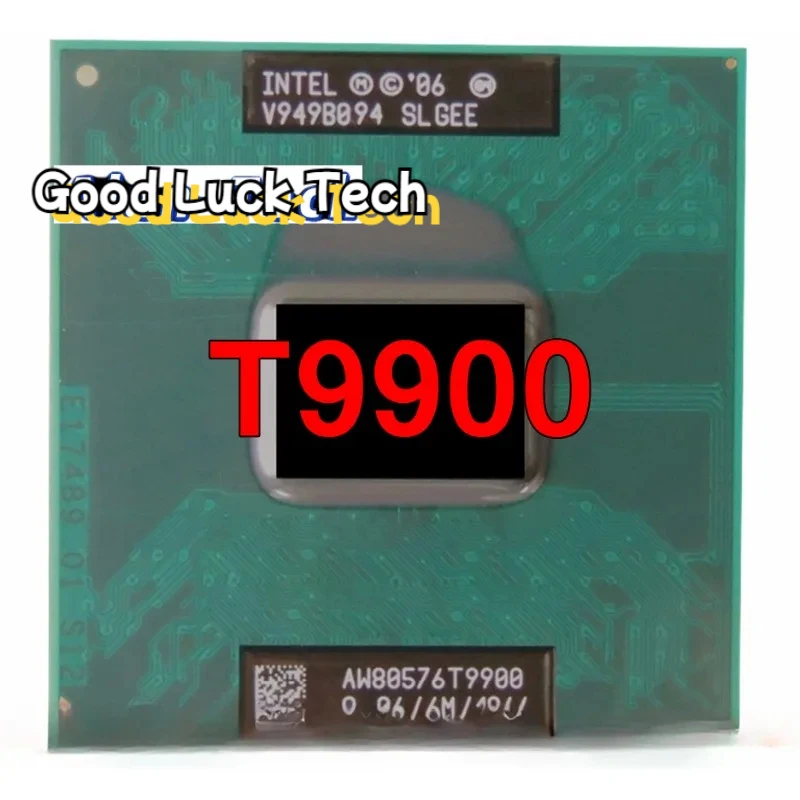 UsedOriginal for ln-tel Core 2 Duo T9900 CPU (6M Cache, 3.06 GHz, 1066 MHz FSB , Dual-Core)  Laptop processor