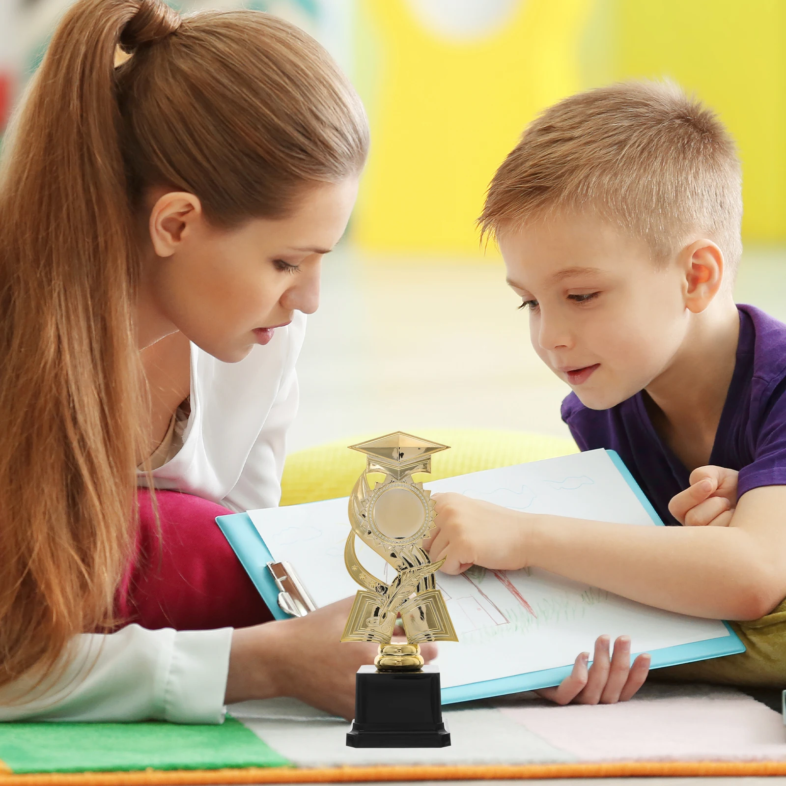 

Graduation Party Trophy Kindergarten Grad Trophy Mini Plastic Award Cup Competition Prop Party Supplies Mini Trophies