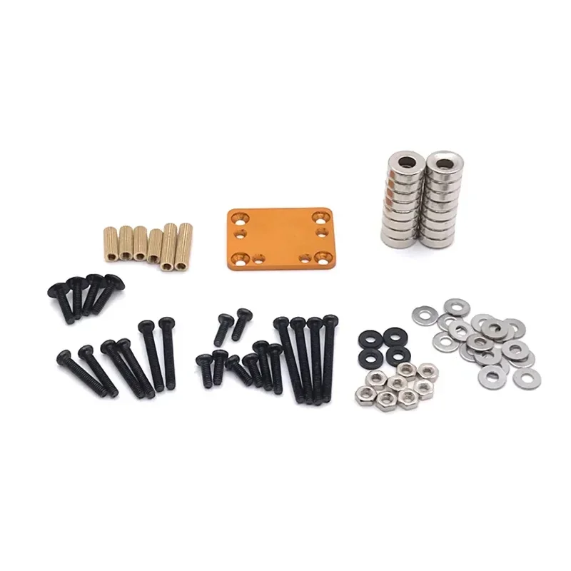 1/28 RC Car Body Post Magnet Invisible Fixed Mount for Wltoys 284131 K969 K989 P929 Kyosho MINI-Q 1:28 RC Car Upgrade Parts
