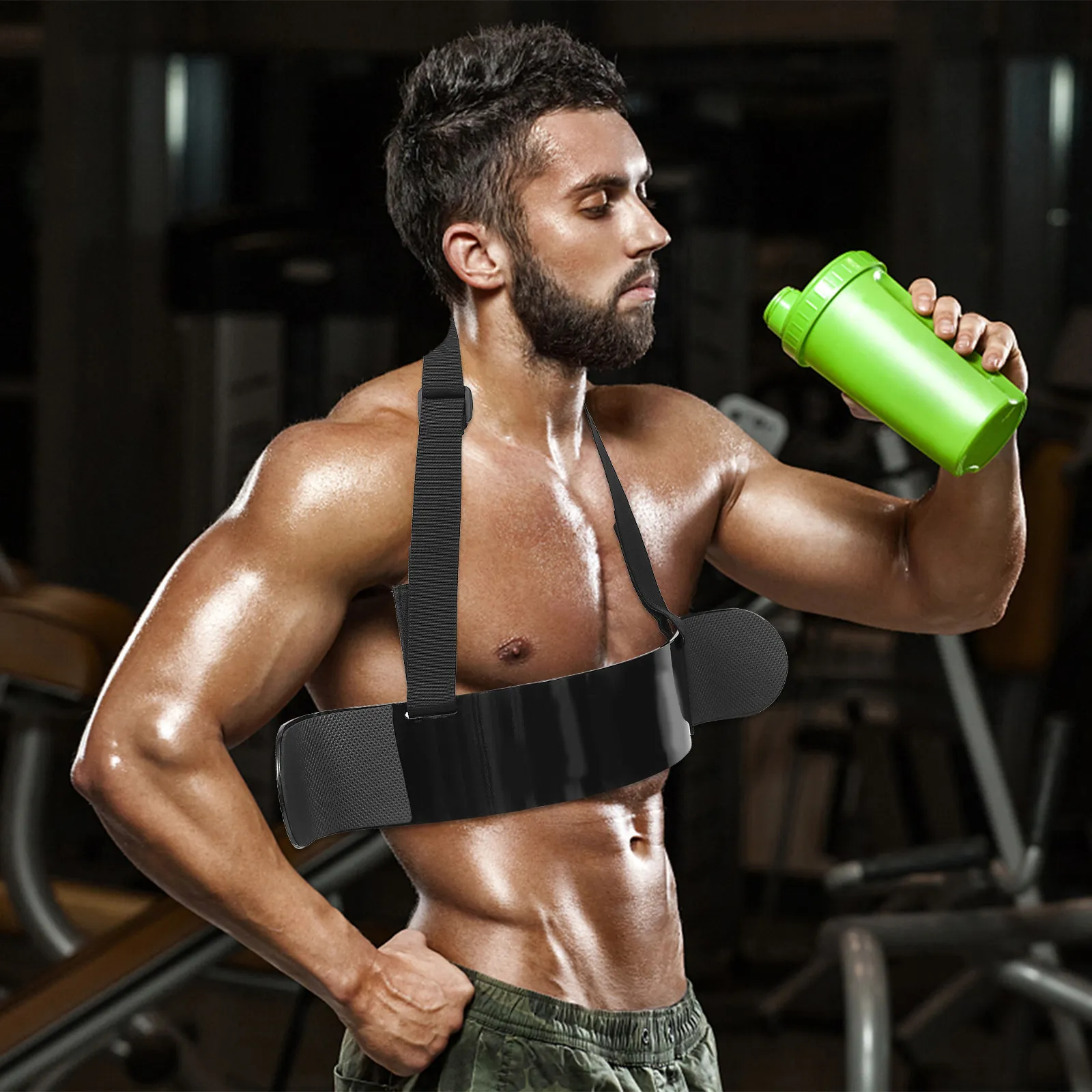 Aluminum Alloy Bicep Curl Builder Arm Blaster Muscle Training Body Building Tool Ergonomic Fitness Equipment Accessory Training