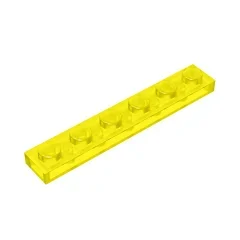 Gobricks GDS-505 Platte 1 x 6, kompatibel mit Lego 3666 Teilen, DIY-Baustein für Kinder, Partikelplatte zum Selbermachen