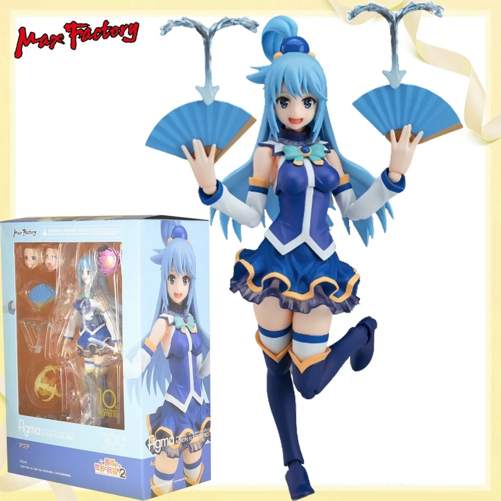 

100% Оригинальная, подлинная фигурка Max Factory Aqua Figma в наличии # 399) Аниме-фигурка, модель, украшение, коллекционная игрушка, подарок на день рождения