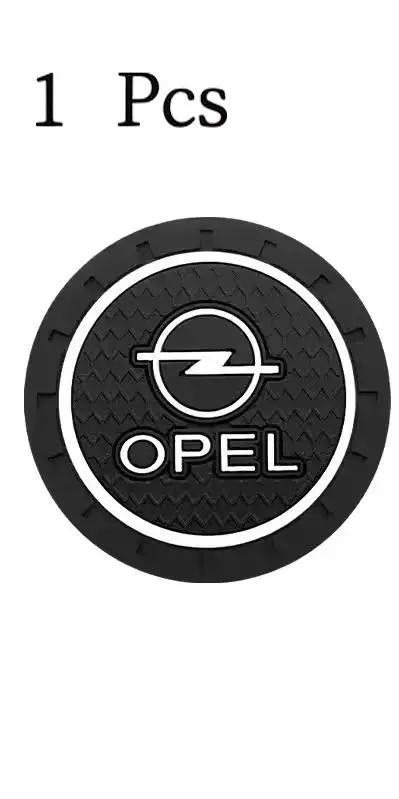 قطعتان من حامل أكواب السيارة - قاعدة أكواب سيليكون مضادة للانزلاق متوافقة مع أوبل كورسا/أسترا/موكا/إنسيجنيا، وسادة مقاومة للماء غير قابلة للانزلاق #5