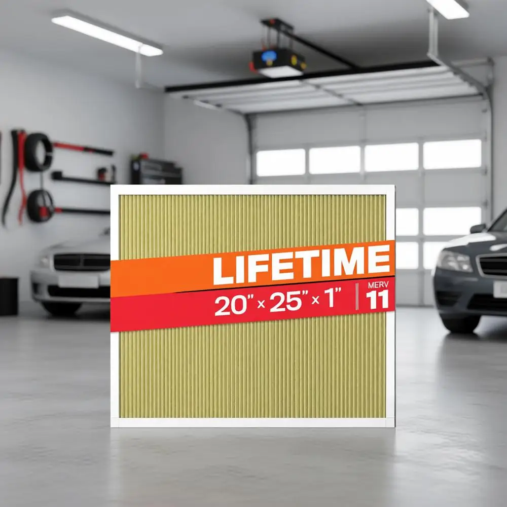 

Моющийся воздушный фильтр Merv 11 размером 20x25x1 — последний фильтр для печи, который вам когда-либо понадобится