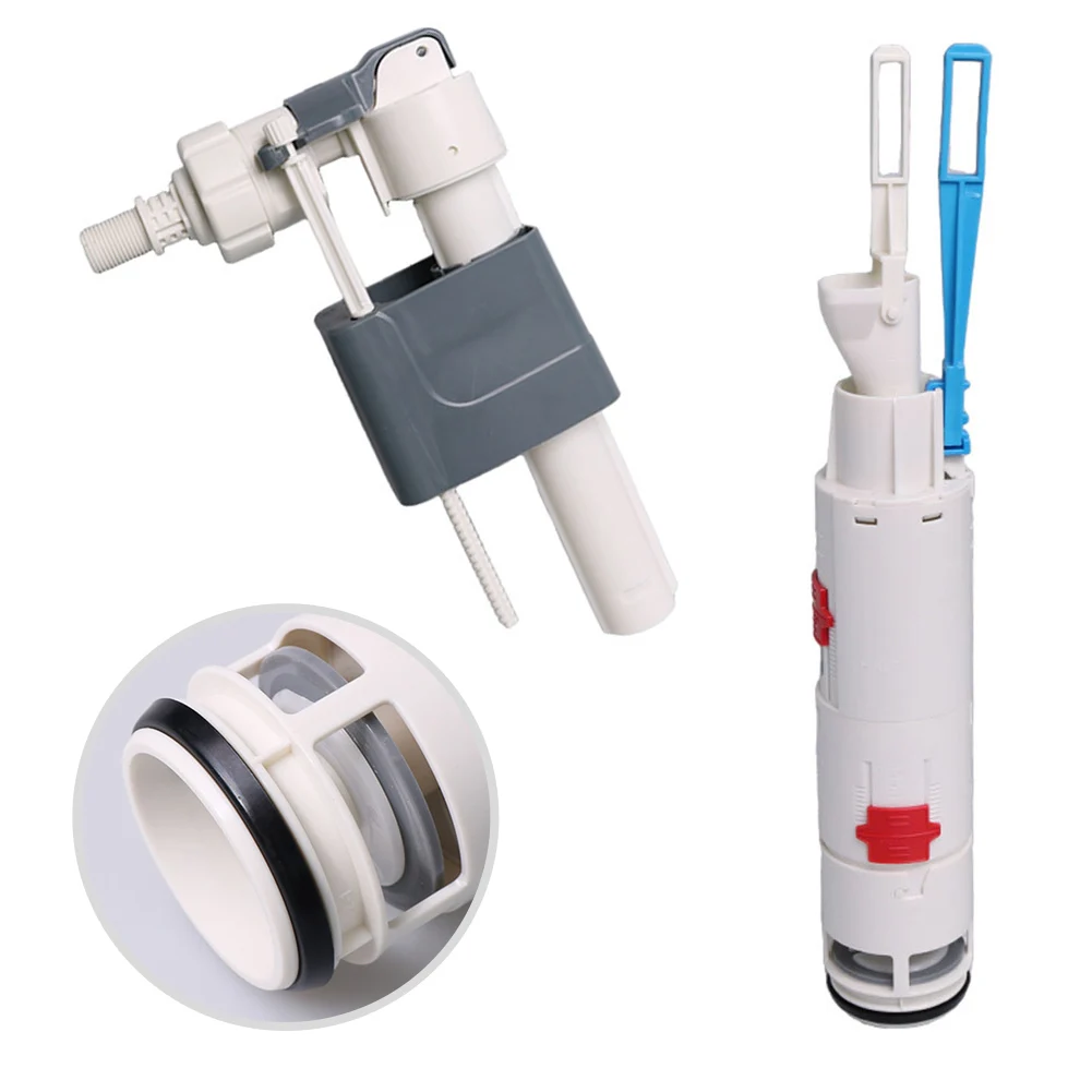 Water Inlet Valve Designed for WDI WH053/063/050D Toilet Tanks with 3/8 Port to Support Continuous and Quiet Water Fill