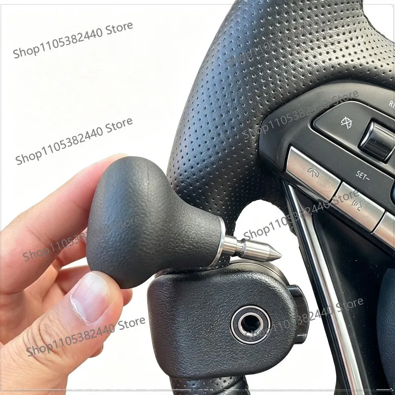 Steering Wheel Spinner Knob Power Handle, One-Handed Driving Aid for Disabled, C5 License Car Accessory