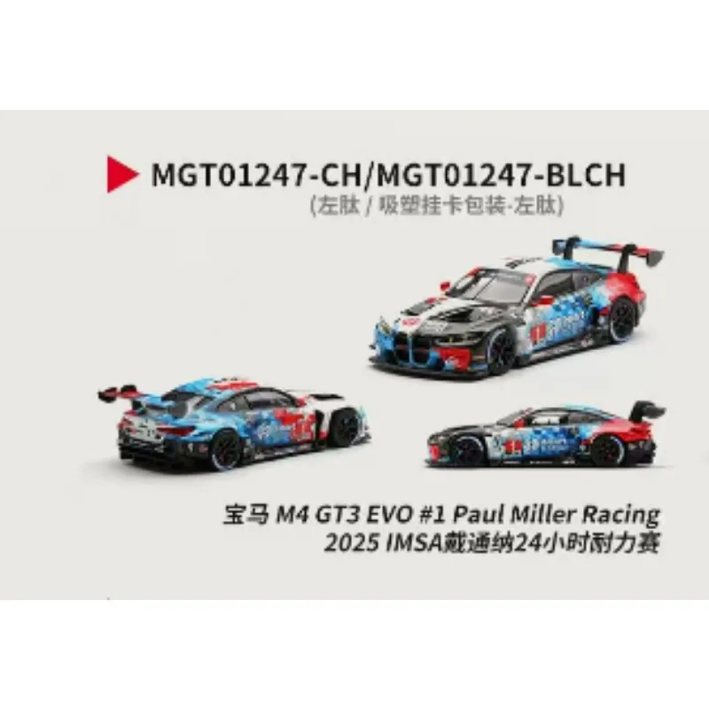 Pre-sale of MINIGT 1:64 New Product,Cast Alloy Model, High-end Static Collection Piece for Adults,Creative Gift for Festivals.