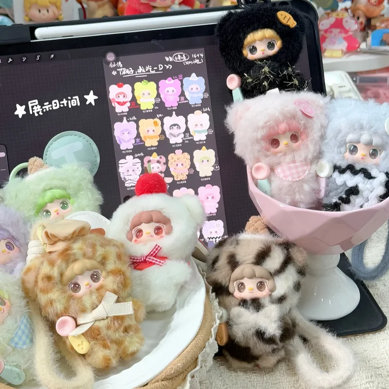 

New Original Yooki Just A Bite Series Mini Blind Box Surprise Mystery Box Cute Bag Pendants Girls' Gifts Kawaii Exquisite Doll