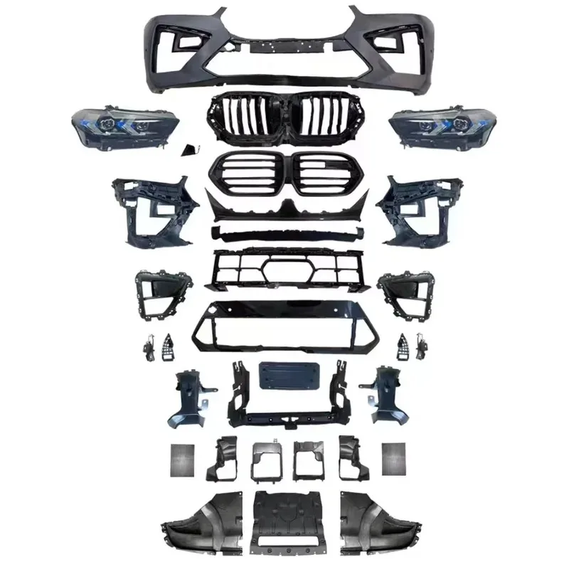 

Body Kit for X5 E70 up to 2024 G18 Head Lights DRL Day Running Light Tuning Car Accessories X5M G18 Bumper Grill