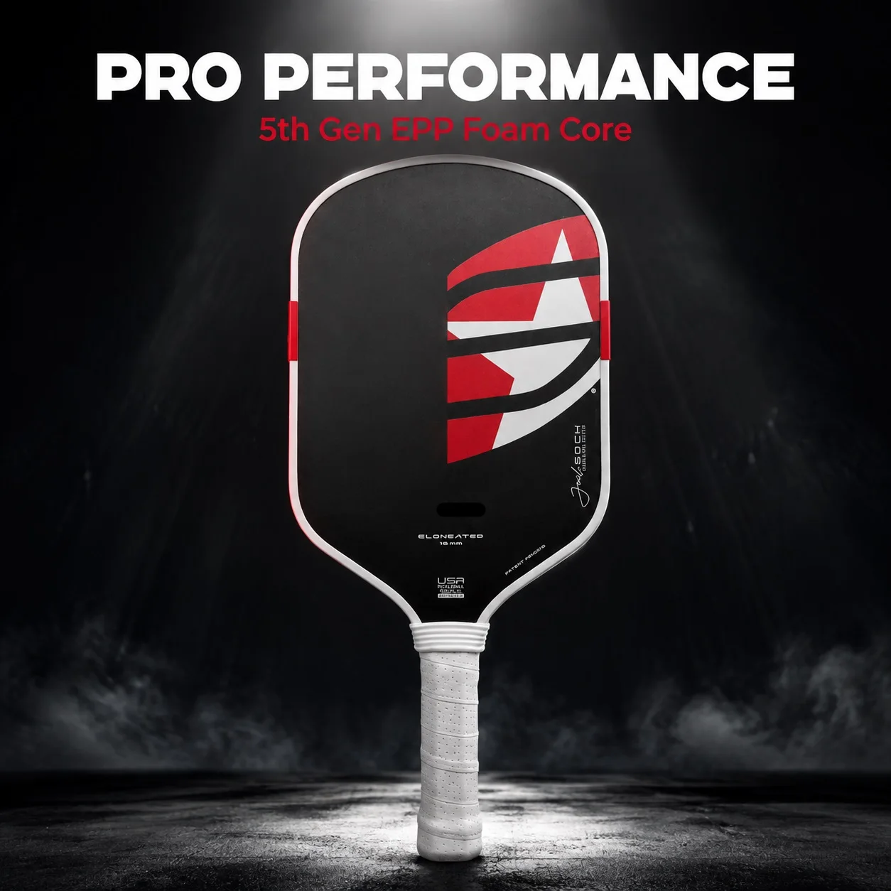SONGYI BOOM Series EPP Foam Core Precision Control T700 Carbon Fiber Pickleball Paddle Excellent Touch & Feel Pickle Ball Racket