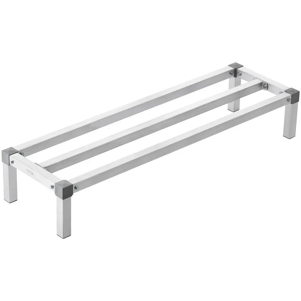 

Aluminum Dunnage Rack Upgraded Stationary Storage Rack14x8 Inches