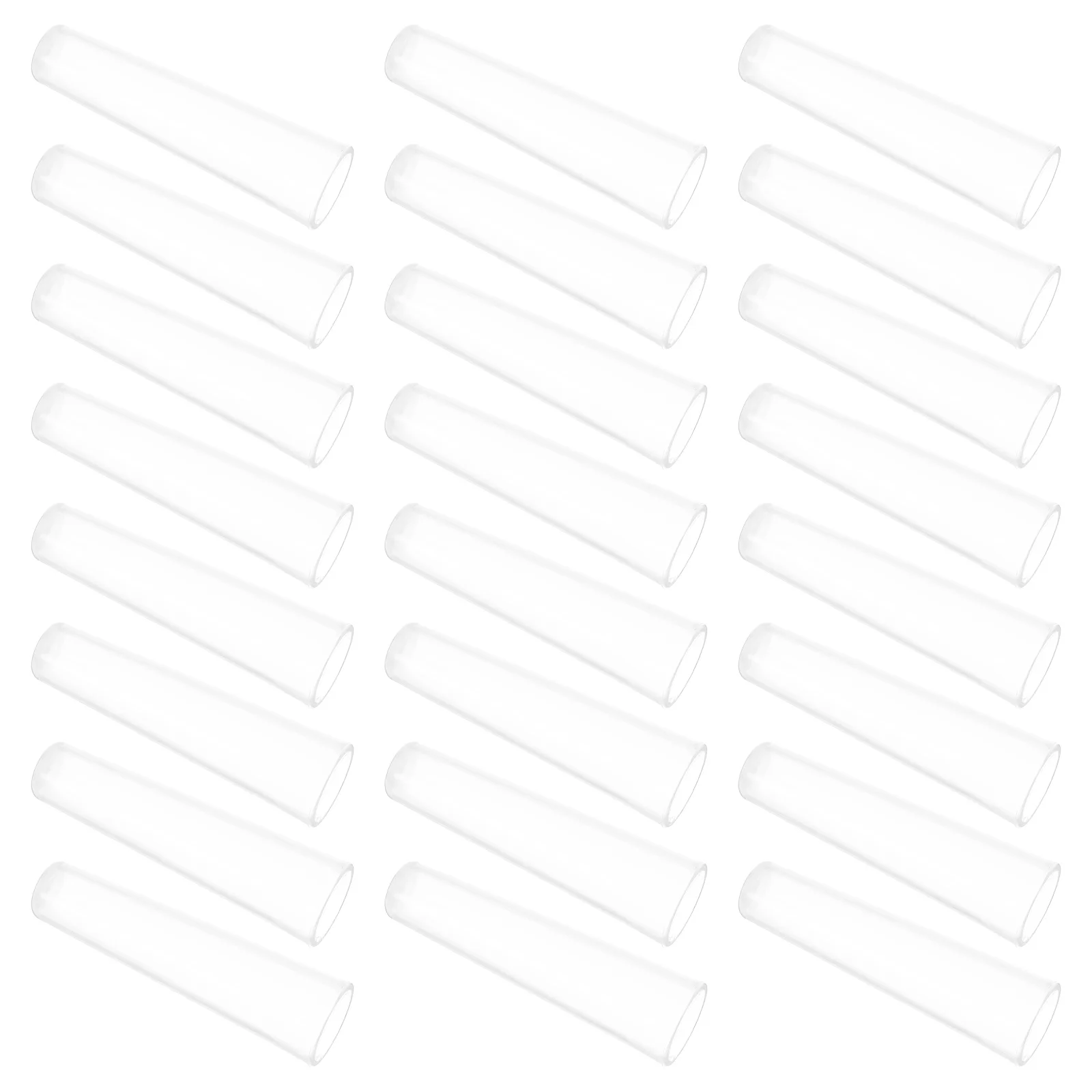 

50 Pcs Pencil Clear Topper Cap Extender Caps Tip Protector Cover Holder Toppers