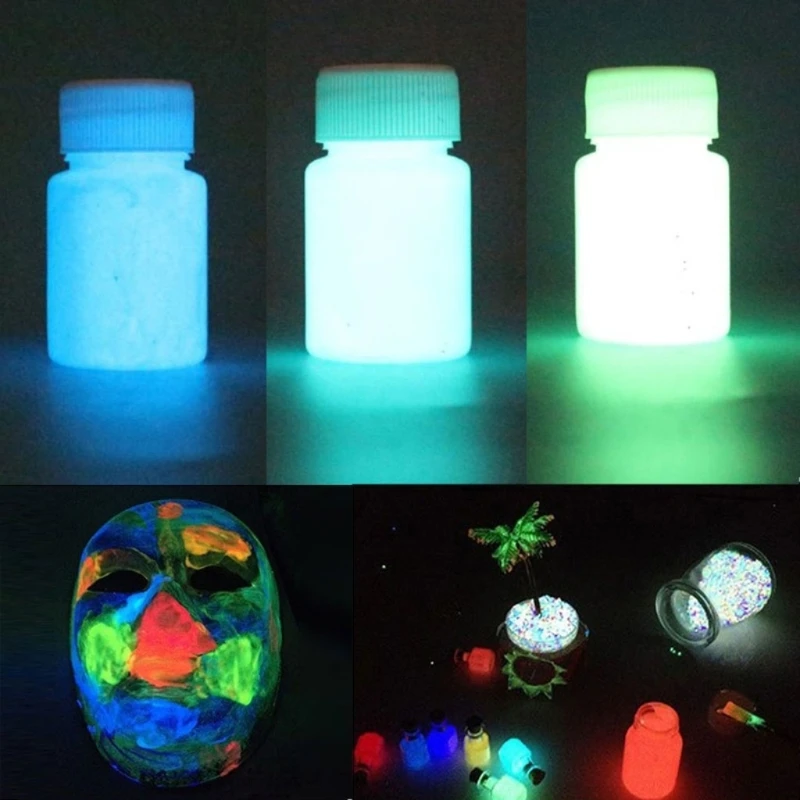 

Fast Reach Epoxy Resin Dye Luminous Pigment Powder Glow in The Dark Powder Epoxy Resin Colorant DIY Crafts and Theme Party 3