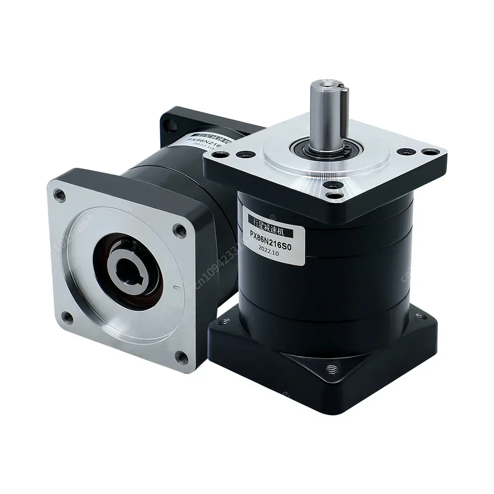 新型HLTNC遊星減速機PX86、Nema34 86ステッピングモーター対応、減速比3、4、5、6、8、入力穴14mm、5mmキー、出力16mm、5付き