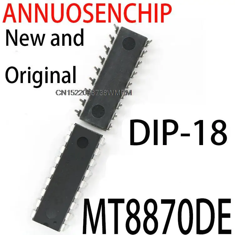 10PCS New and Original  DIP18 MT8870 DIP MT8870DE