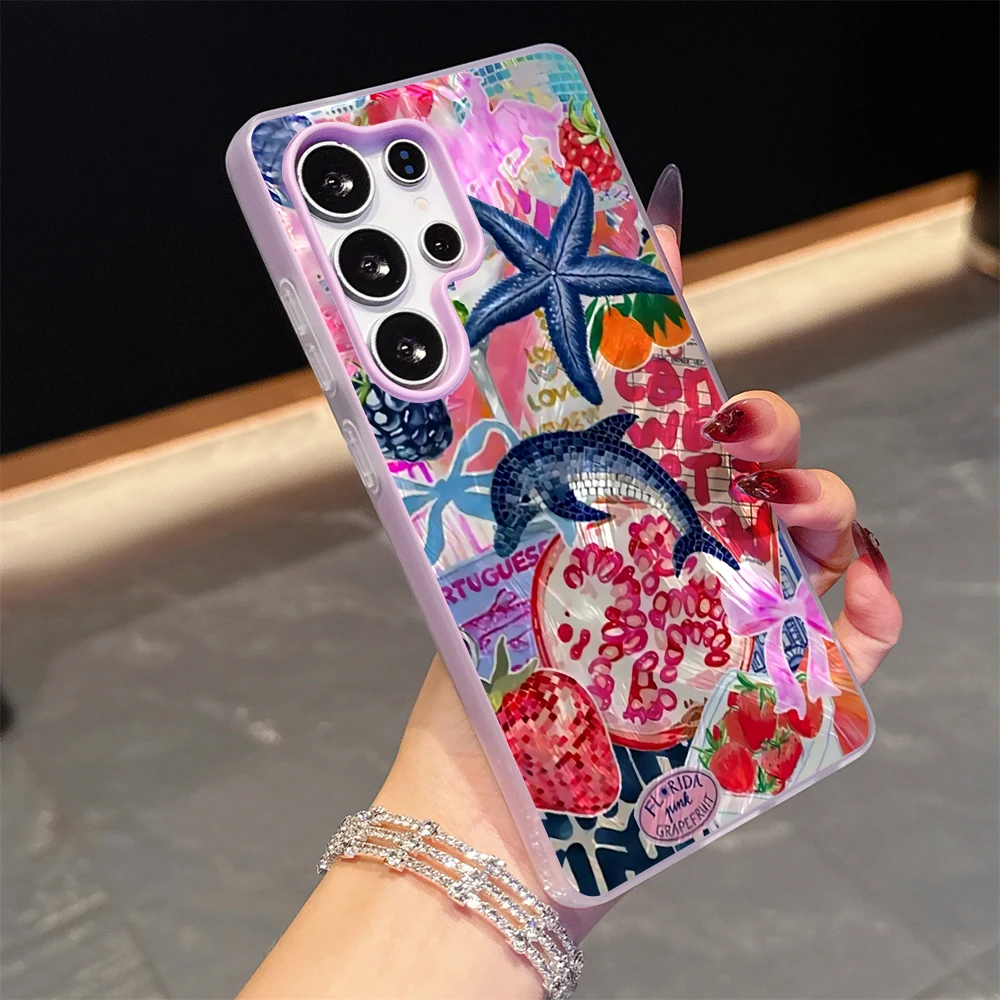 Für Xiaomi Redmi Note 10 14 13 12 Pro Plus 5G 11 Hüllen Retro Collage Dolphin INS Hülle für Redmi 12 13C 14C Stoßfeste Fallschutzhülle – Detail 9