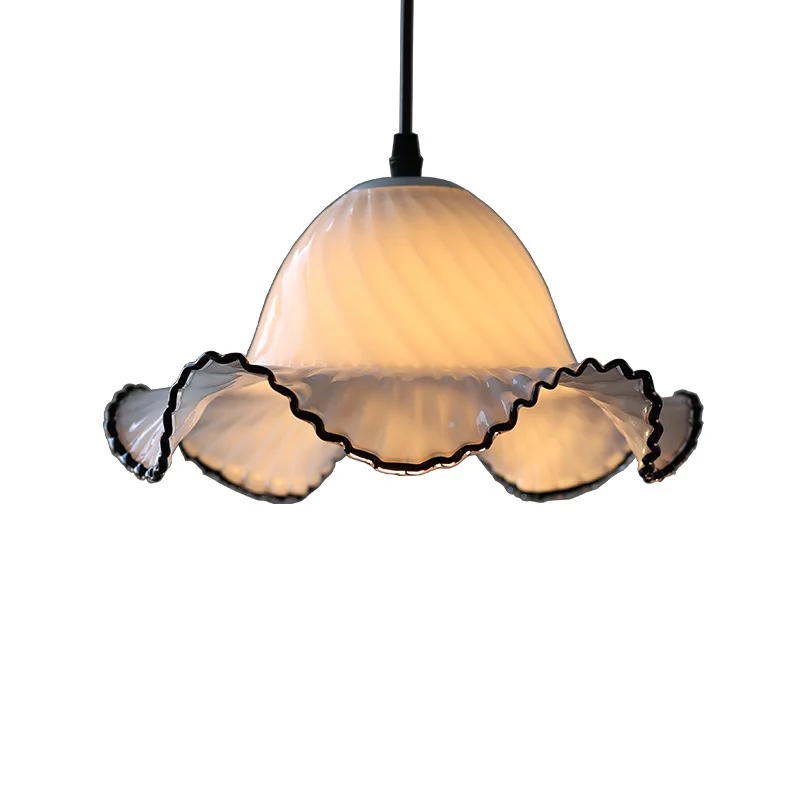 

Handmade glass hat chandelier medieval French restaurant bedroom balcony cloakroom creativity