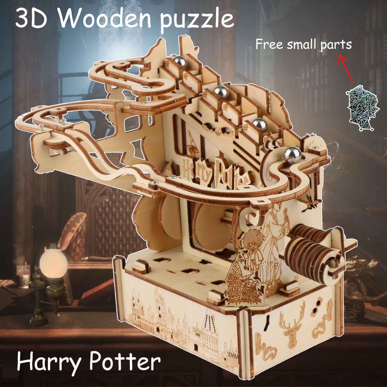 3D Wooden Puzzle For Adults And Parent-child Families Interactive Brain Exercise Games Can Be Given as Gifts During Festivals