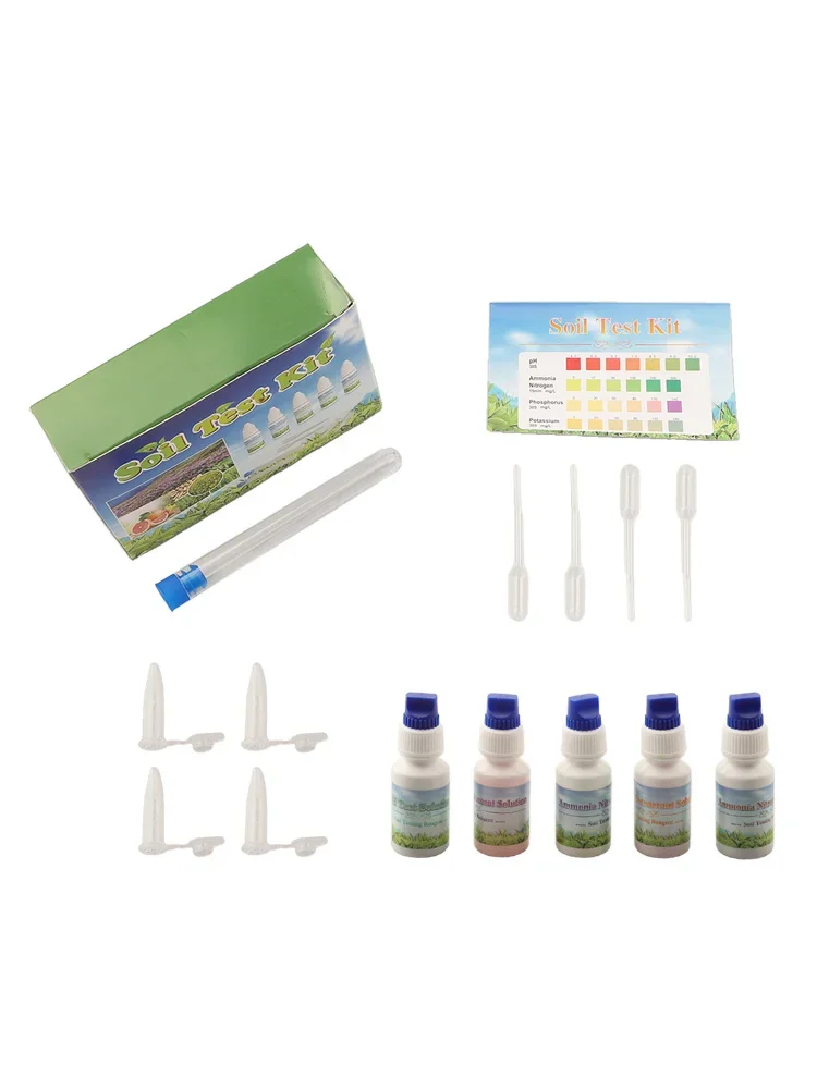 Accurate Gardening Test Kit NPK Levels Test Test Control Sheets Test Reagents Agriculture Gardening For Agriculture - Image 5