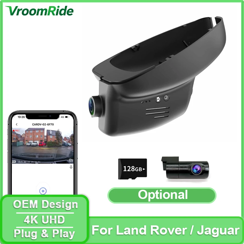 

Видеорегистратор для Land Rover Discovery 4 2011-2016, Freelander 2 LR2, для Jaguar XF XJ XJL 2012~2014 2015, OEM автомобильный видеорегистратор 4K
