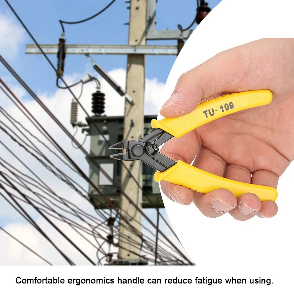 

Электронные диагональные кусачки 5 дюймов для кабеля, бокорезы для проводов, инструмент для резки кабеля, кусачки для проводов, бокорезы для проводов