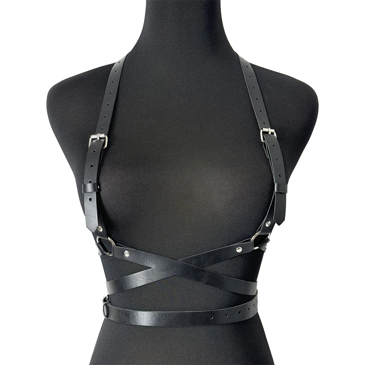 Women Punk Fashion Leather Bel - огляд і ціна Leather Work Harness