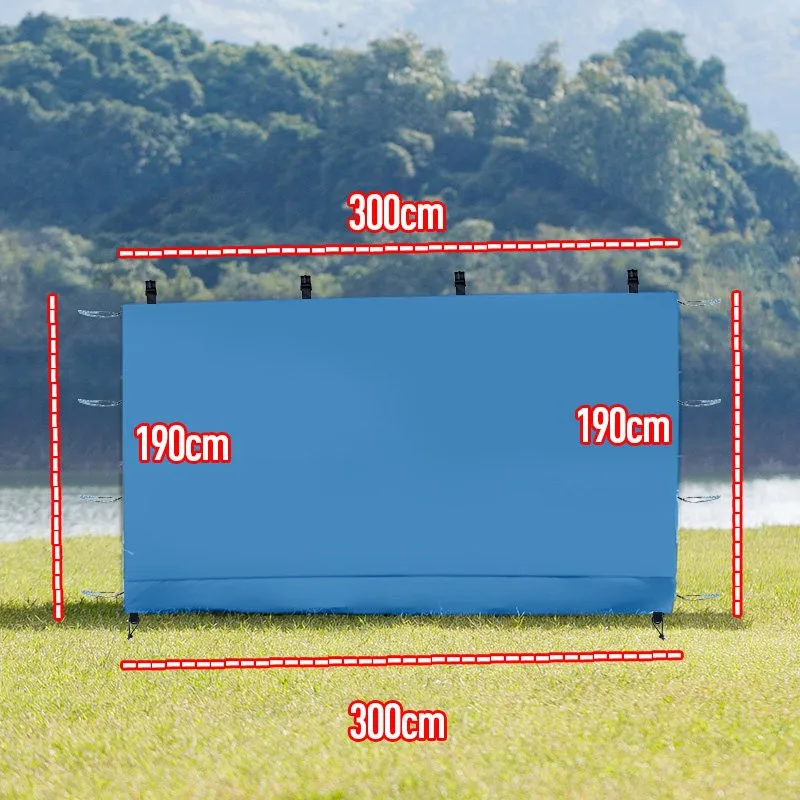 Canopy Sunwall Sidewall for 10x10ft Gazebos, Khaki