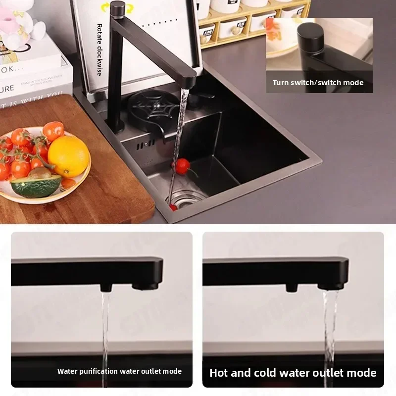 Stainless steel damping silent slow drop invisible small single slot bar center island