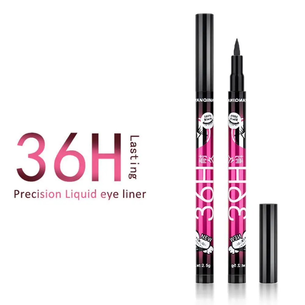 Colored Eyeliner Pencil Retractable Waterproof Liquid Liner Quick Smooth Long Smudge-proof Creamy Pen Eye Lasting Dry Eyeli E2Q1